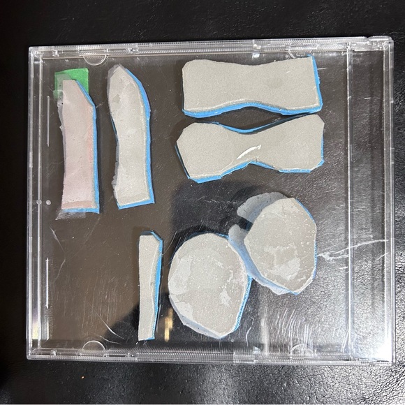 1️⃣2️⃣Cling rubber stamps set #12 - 7 pcs - Picture 2 of 2